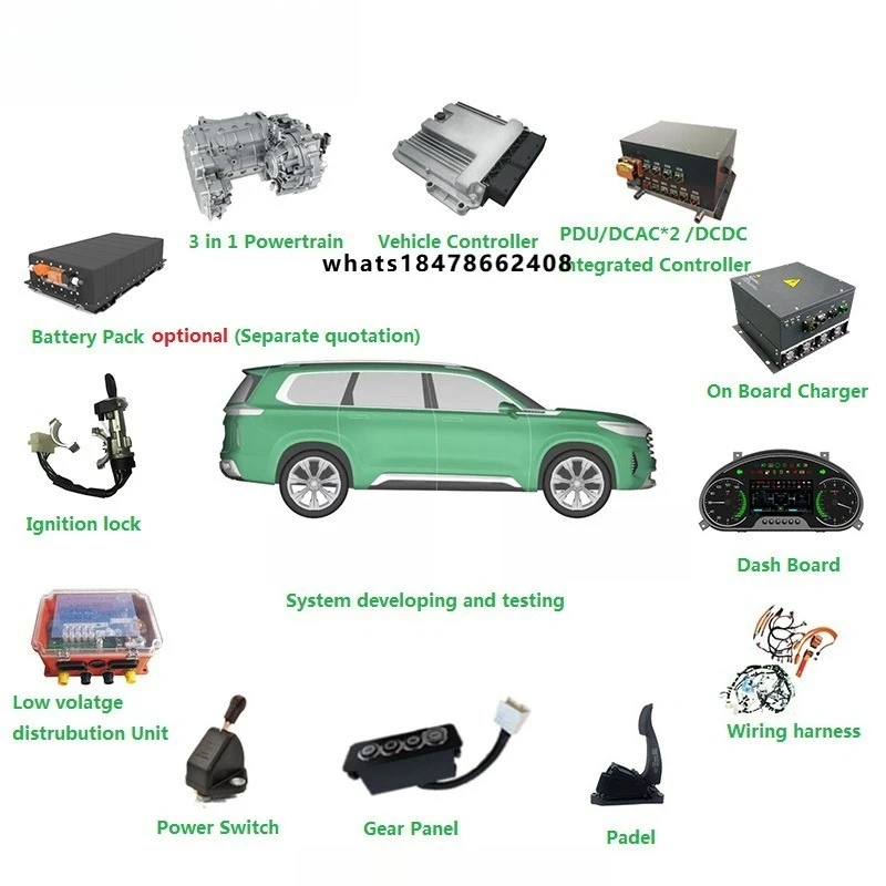 60kw 120kw electric motor R120-260 electric car conversion kit for ev car
60kw 120kw electric motor R120-260 electric car conversion kit for ev car