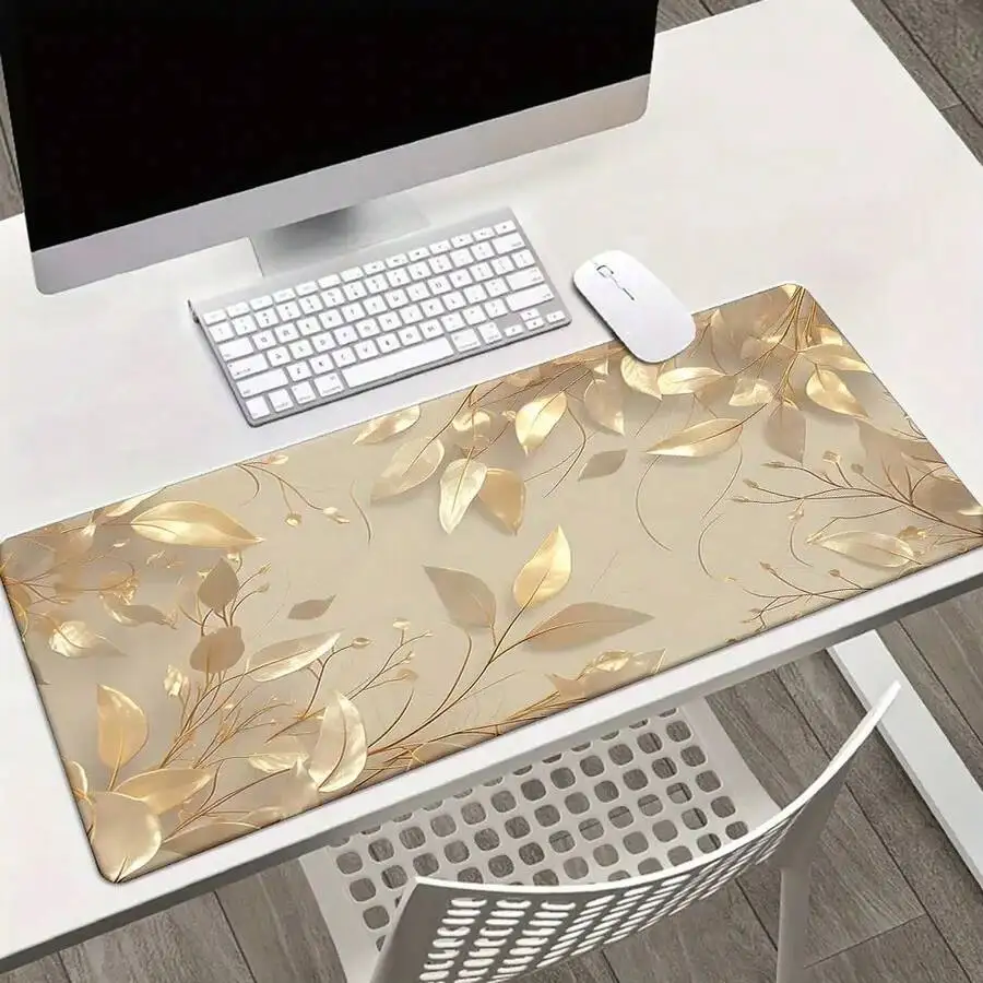 Elegant Leaf Pattern Non-Slip Rubber Mouse Pad Waterproof Desk Mat For Office Gaming
Elegant Leaf Pattern Non-Slip Rubber Mouse Pad Waterproof Desk Mat For Office Gaming