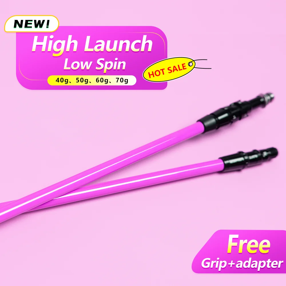 Cherry Purple Carbon Fiber Golf Shaft 40g 50g 60g 70g
Cherry Purple Carbon Fiber Golf Shaft 40g 50g 60g 70g