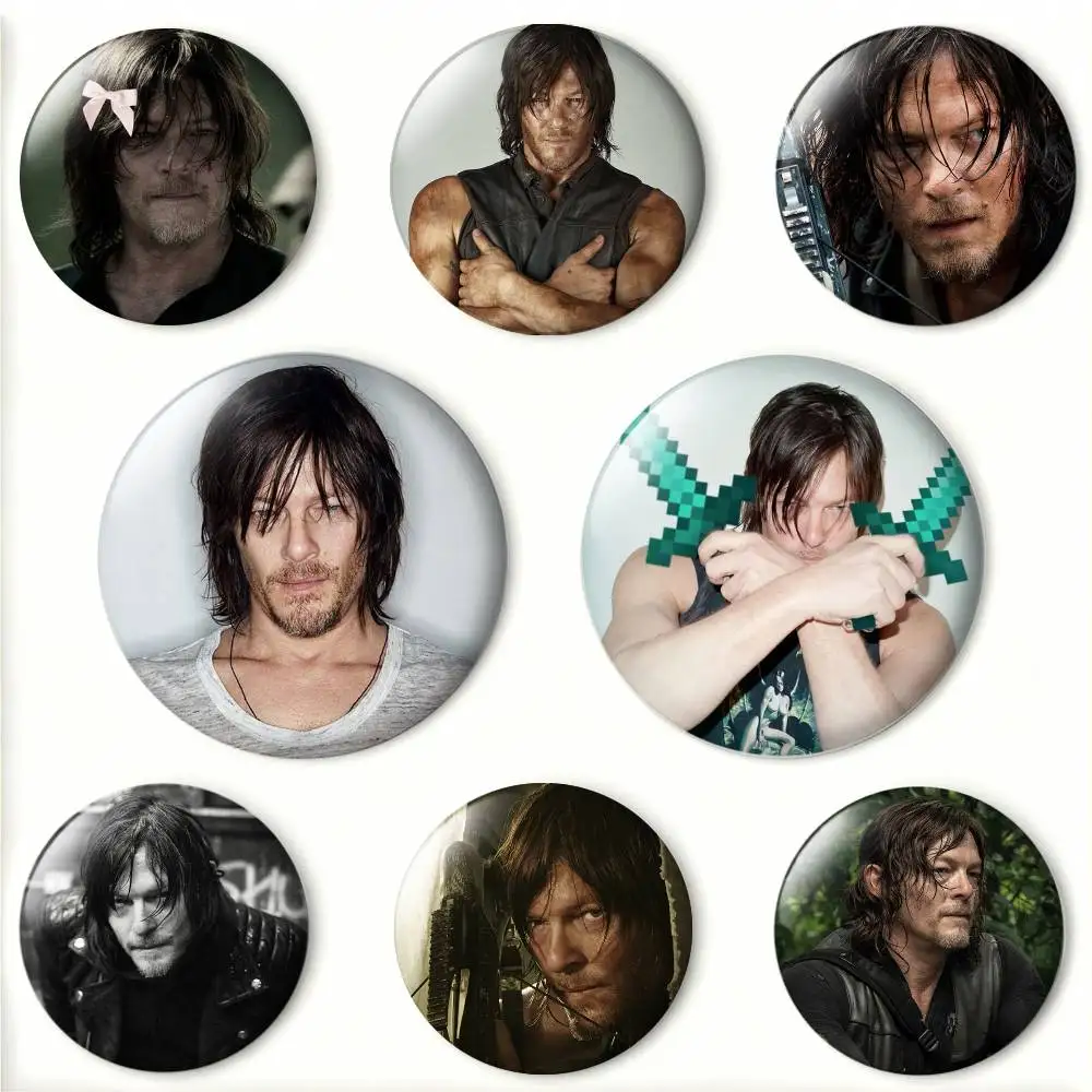 D-Daryl D-Dixon Norman Laser Badge Creative Pins Brooch for Bag Clothes Hat Decor Gifts Fans Collect
D-Daryl D-Dixon Norman Laser Badge Creative Pins Brooch for Bag Clothes Hat Decor Gifts Fans Collect