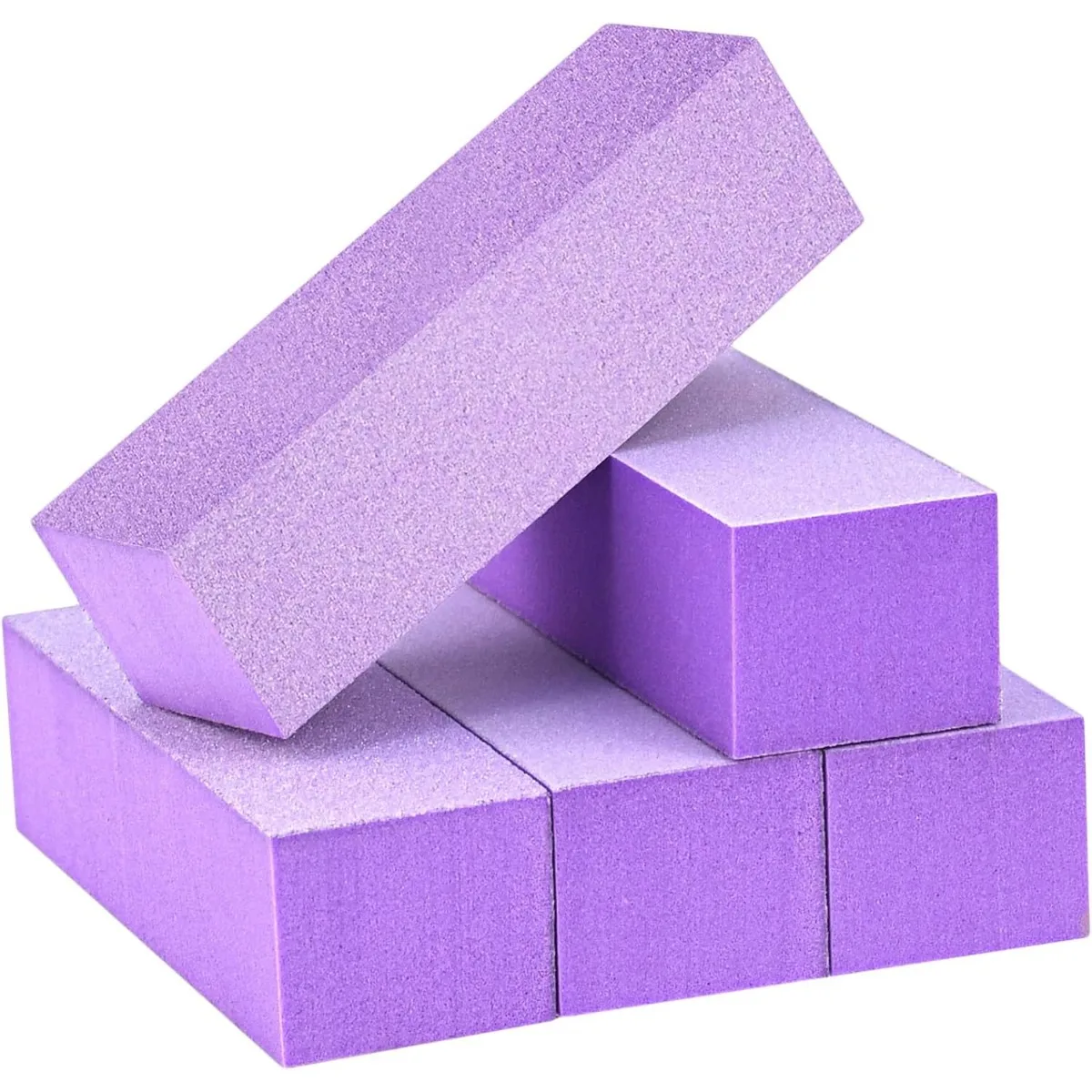 Maryton Nail Buffer Block, Medium/Fine Grit 100/180 Finishing Buffers for Acrylic Nails Gel Polish Nails, 3 Way Professional Pedicure Manicure Buffer Kits, 5 Count (Purple)
Maryton Nail Buffer Block, Medium/Fine Grit 100/180 Finishing Buffers for Acrylic Nails Gel Polish Nails, 3 Way Professional Pedicure Manicure Buffer Kits, 5 Count (Purple)