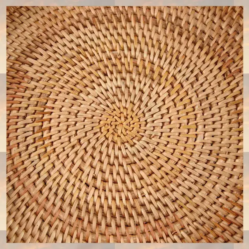 Flash Trend 2X Round Rattan Serving Tray Decorative Woven Ottoman Trays With Handles For Coffee Table Natural(Large)
Flash Trend 2X Round Rattan Serving Tray Decorative Woven Ottoman Trays With Handles For Coffee Table Natural(Large)