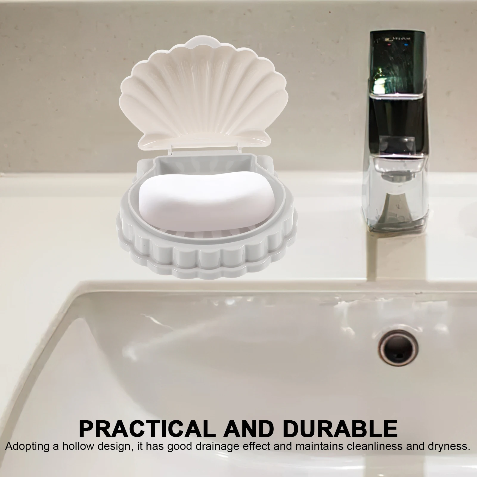 2 шт. Легкие пластиковые мыльницы для батареи в форме морской раковины с дренажным отверстием, органайзер для ванной из полипропилена
2 шт. Легкие пластиковые мыльницы для батареи в форме морской раковины с дренажным отверстием, органайзер для ванной из полипропилена