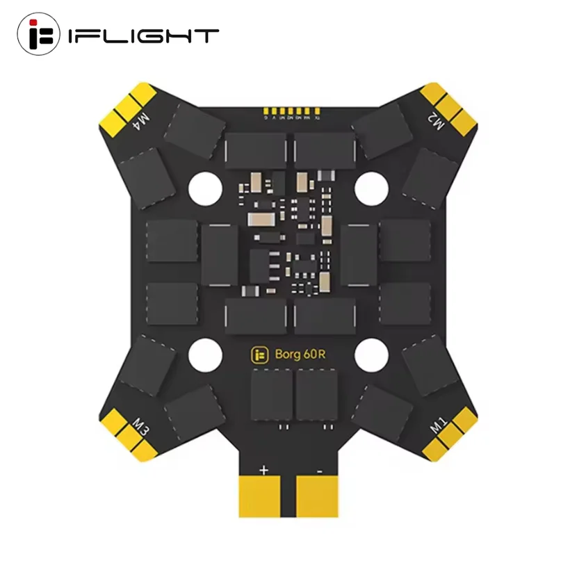 iFlight Borg 60R ESC Borg 60R BL32 ESC 60A 4-8S STM32G071N 20x20 on-Board Anti-Ignition Module for FPV Racing Drone RC Parts
iFlight Borg 60R ESC Borg 60R BL32 ESC 60A 4-8S STM32G071N 20x20 on-Board Anti-Ignition Module for FPV Racing Drone RC Parts