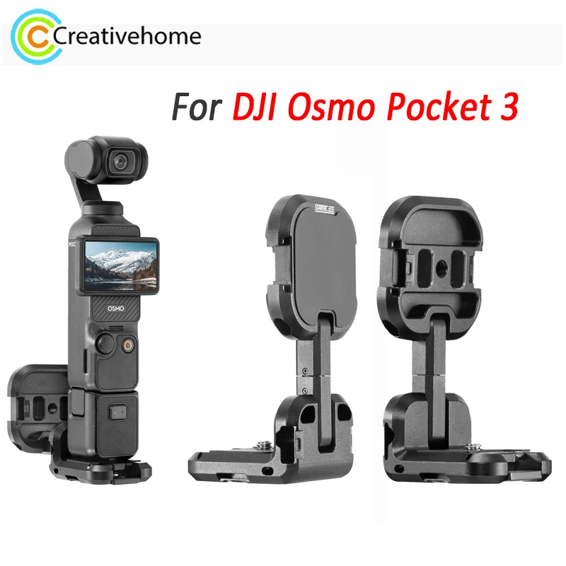 STARTRC L-shaped Magnetic Mount For DJI Osmo Pocket 3 Camera Metal Rotatable Expansion Bracket with AC Cold Shoe 1/4-thread Port
STARTRC L-shaped Magnetic Mount For DJI Osmo Pocket 3 Camera Metal Rotatable Expansion Bracket with AC Cold Shoe 1/4-thread Port