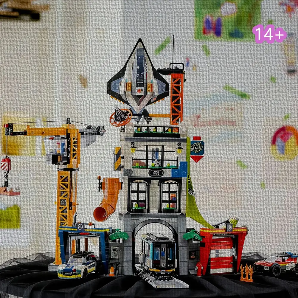 1941Pcs Modern Command City Tower 60473 Urban Integrated Center Building Blocks Model Assembly Toy For Birthday Christmas Gifts
1941Pcs Modern Command City Tower 60473 Urban Integrated Center Building Blocks Model Assembly Toy For Birthday Christmas Gifts
