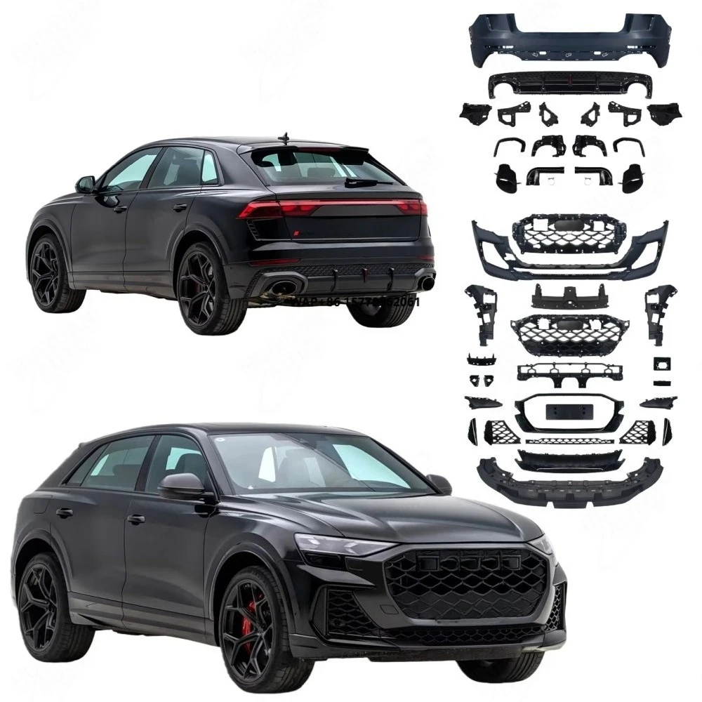 Car Body Kit Upgrade to RSQ8 2025 Model for Q8 2019-2025 Include Bumpers with Grille Rear Diffuser Exhaust Pipes Front Lip
Car Body Kit Upgrade to RSQ8 2025 Model for Q8 2019-2025 Include Bumpers with Grille Rear Diffuser Exhaust Pipes Front Lip