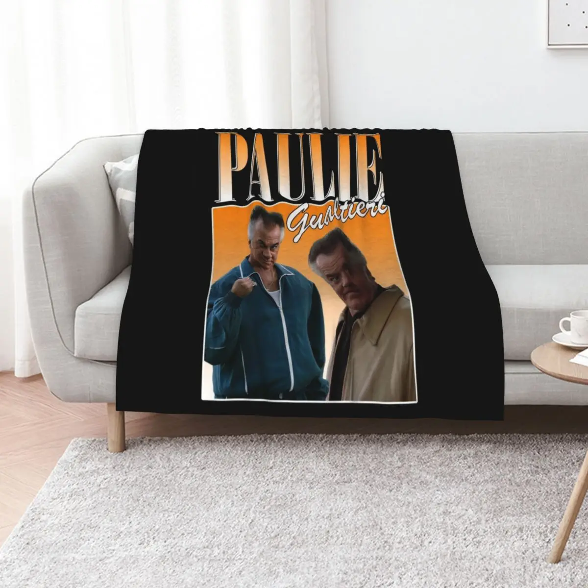Paulie Gualtieri Walnuts Gualtieri Retro Sopranos Active Throw Blanket Lightweight Warm Blanket for Travel Camping
Paulie Gualtieri Walnuts Gualtieri Retro Sopranos Active Throw Blanket Lightweight Warm Blanket for Travel Camping