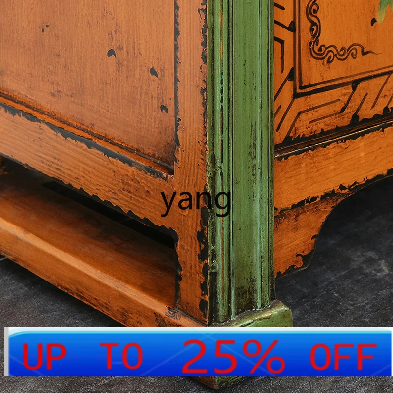 lmm new Chinese-style painted dining side cabinet, upturned solid wood to make old porch foyer partition decorative cabinet
lmm new Chinese-style painted dining side cabinet, upturned solid wood to make old porch foyer partition decorative cabinet