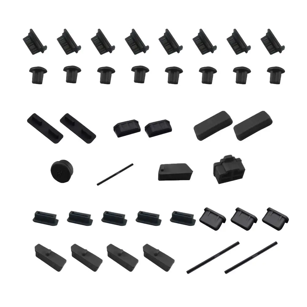 40 Pcs Dust Cover Set for Computer Motherboard Interfaces USB Port Protector Plug Silica Gel Stopper Hardware Cables
40 Pcs Dust Cover Set for Computer Motherboard Interfaces USB Port Protector Plug Silica Gel Stopper Hardware Cables