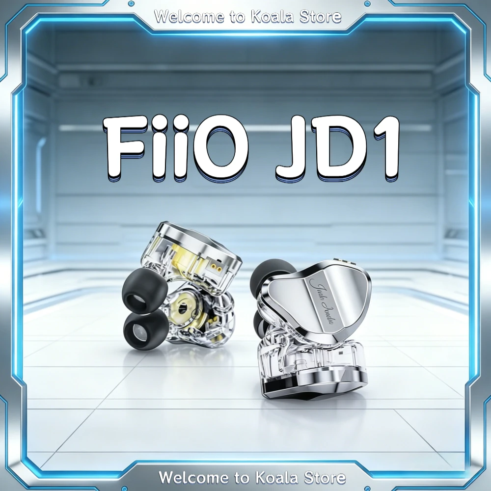 Наушники FiiO JD1 внутриканальные проводные с 10-мм динамическим LCP-драйвером, магнитные, HiFi, для телефона и ПК
Наушники FiiO JD1 внутриканальные проводные с 10-мм динамическим LCP-драйвером, магнитные, HiFi, для телефона и ПК