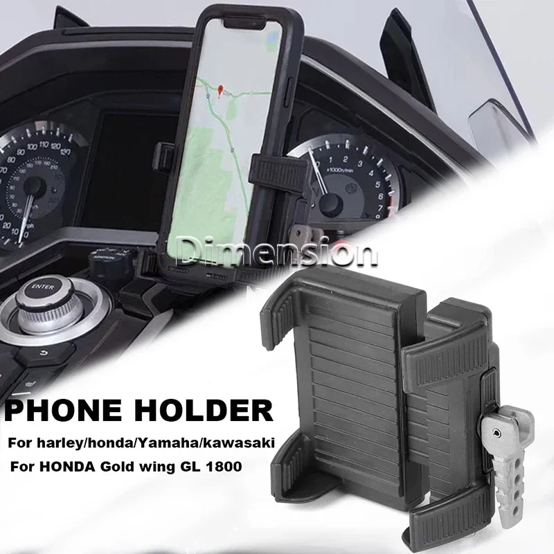 For Honda Gold Wing GL1800 F6B DCT 2018-2024 Motorcycle GPS Phone Holder Navigation Support Bracket Mount Replacement Parts
For Honda Gold Wing GL1800 F6B DCT 2018-2024 Motorcycle GPS Phone Holder Navigation Support Bracket Mount Replacement Parts