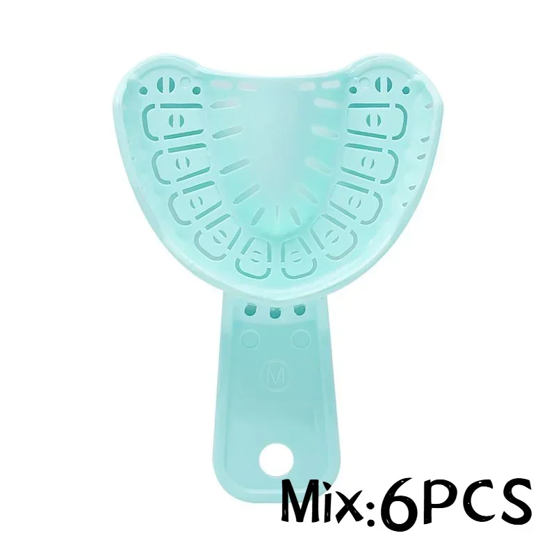 6Pcs/bagdental Impression Plastic Tray Dentistry Implant Tray Full Mouth Removable Partial Mold Tray Easy To Fold S/m/l
6Pcs/bagdental Impression Plastic Tray Dentistry Implant Tray Full Mouth Removable Partial Mold Tray Easy To Fold S/m/l