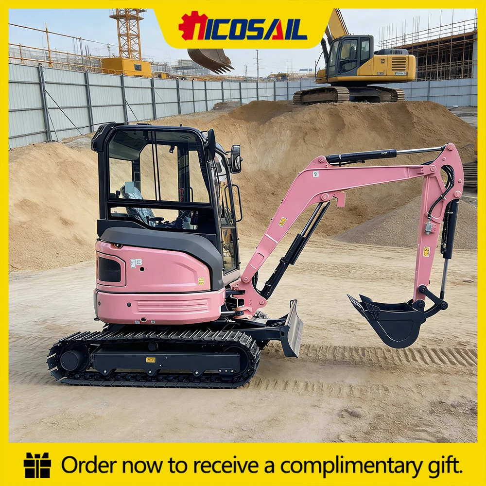 3T Mini Excavator Kubota Engine 18.2kW Rated Power Reinforced Chassis Suitable for Rough Road Construction
3T Mini Excavator Kubota Engine 18.2kW Rated Power Reinforced Chassis Suitable for Rough Road Construction