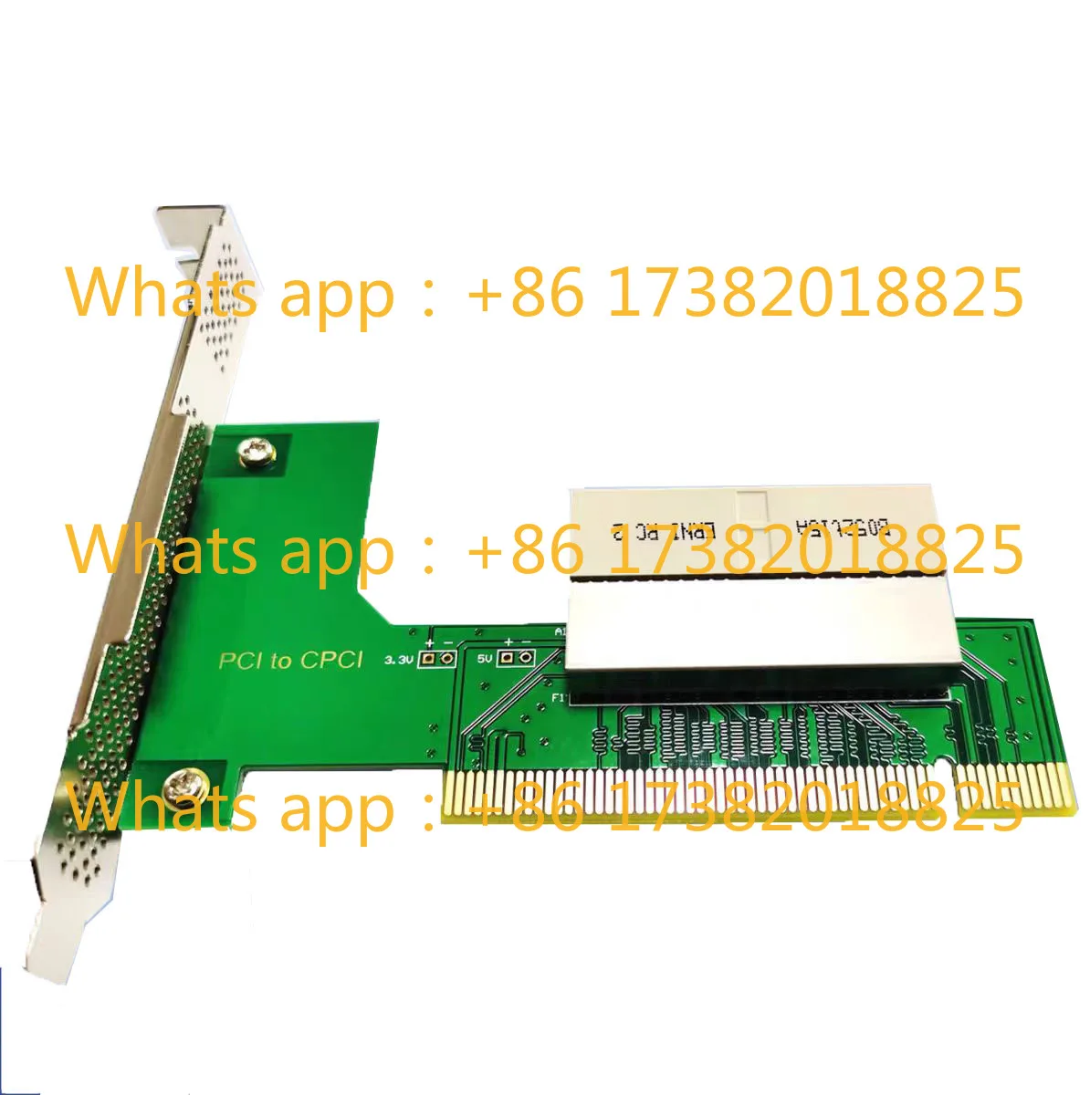 PCI to CPCI Adapter Board CPCI debugging board for PICMG 2.0 D3.0 Specification for 33MHz Rate 32bit Bus
PCI to CPCI Adapter Board CPCI debugging board for PICMG 2.0 D3.0 Specification for 33MHz Rate 32bit Bus