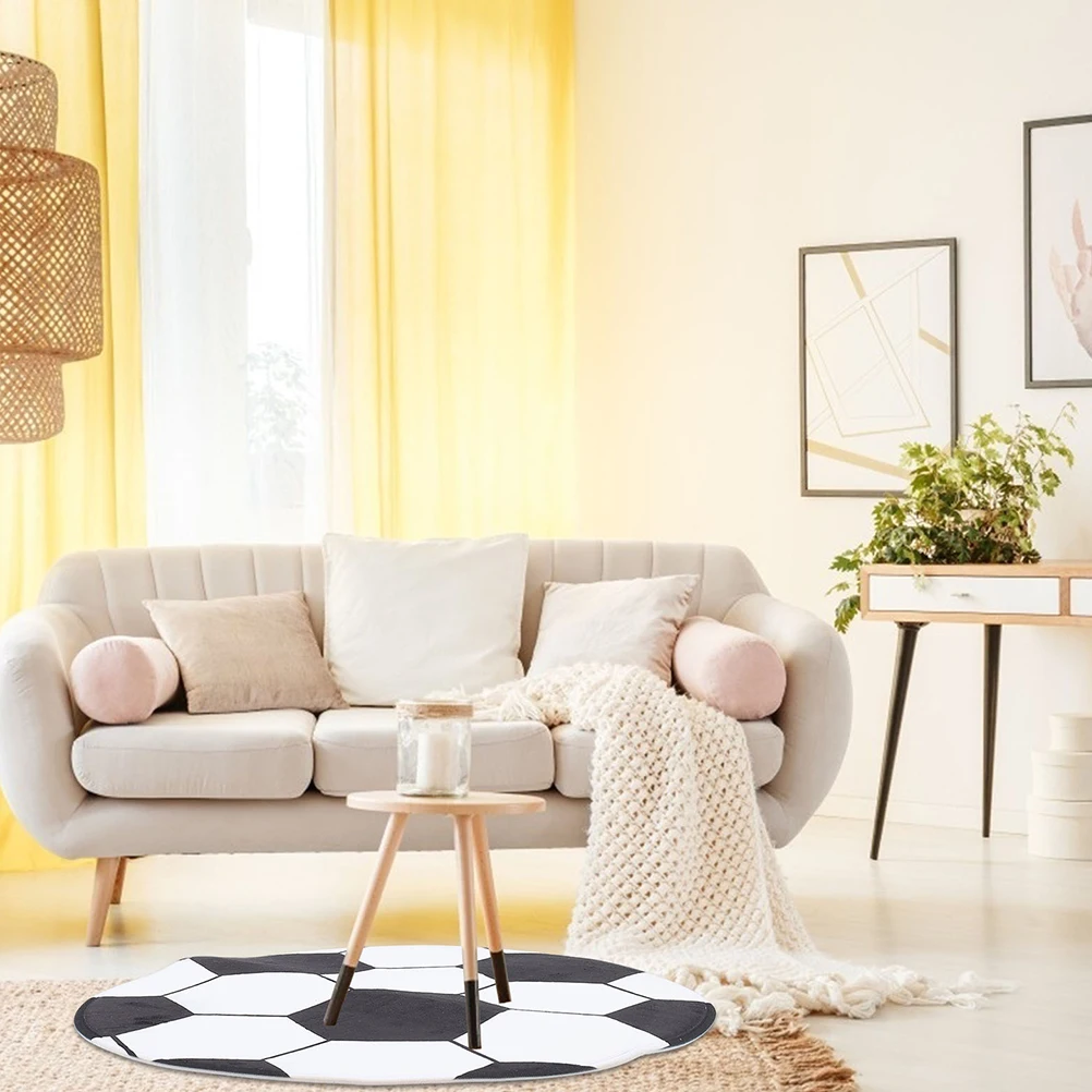 Round Football Rug Easy Clean Chair Mat Roll Up Storage Design Floor Mat for Computer Desk Gaming Chair Bedroom Living Room
Round Football Rug Easy Clean Chair Mat Roll Up Storage Design Floor Mat for Computer Desk Gaming Chair Bedroom Living Room