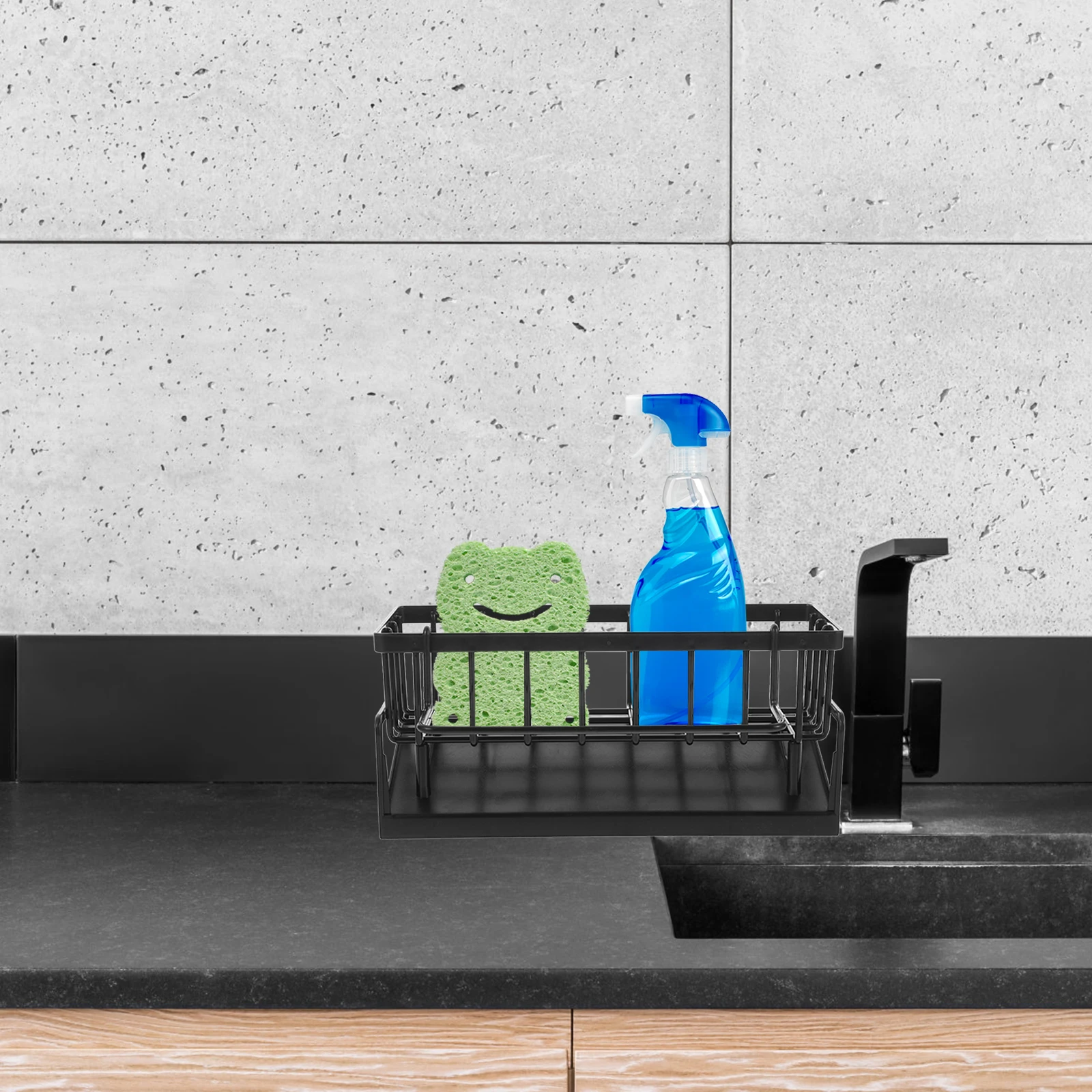 Sponge Holder Sink Rack Countertop Organizer Storage Drainer Dish Drying Rack Kitchen Accessory No Drill Mounting Easy
Sponge Holder Sink Rack Countertop Organizer Storage Drainer Dish Drying Rack Kitchen Accessory No Drill Mounting Easy