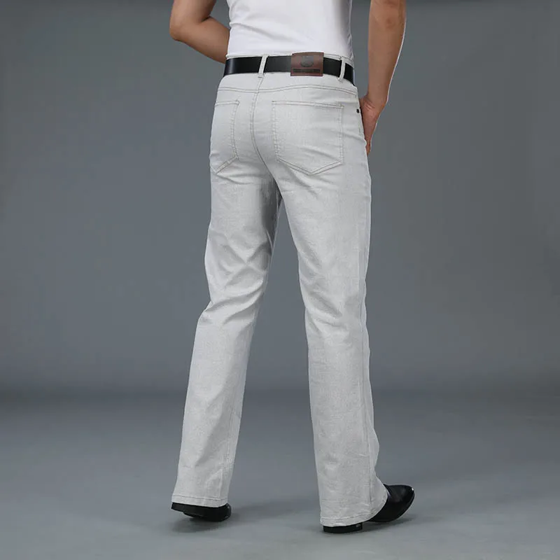 Jeans For Men Men's Summer Thin High Waist Flared Denim Trousers Loose Casual Jeans
Jeans For Men Men's Summer Thin High Waist Flared Denim Trousers Loose Casual Jeans