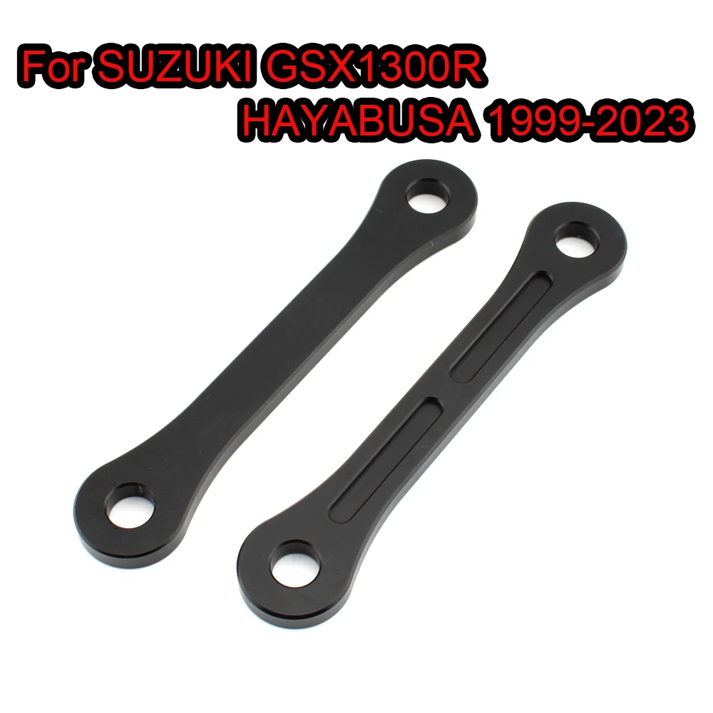 Motorcycle Accessories CNC Aluminum Alloy Lower Suspension Lowering 35mm Link Kit For SUZUKI GSX1300R HAYABUSA 1999-2023
Motorcycle Accessories CNC Aluminum Alloy Lower Suspension Lowering 35mm Link Kit For SUZUKI GSX1300R HAYABUSA 1999-2023
