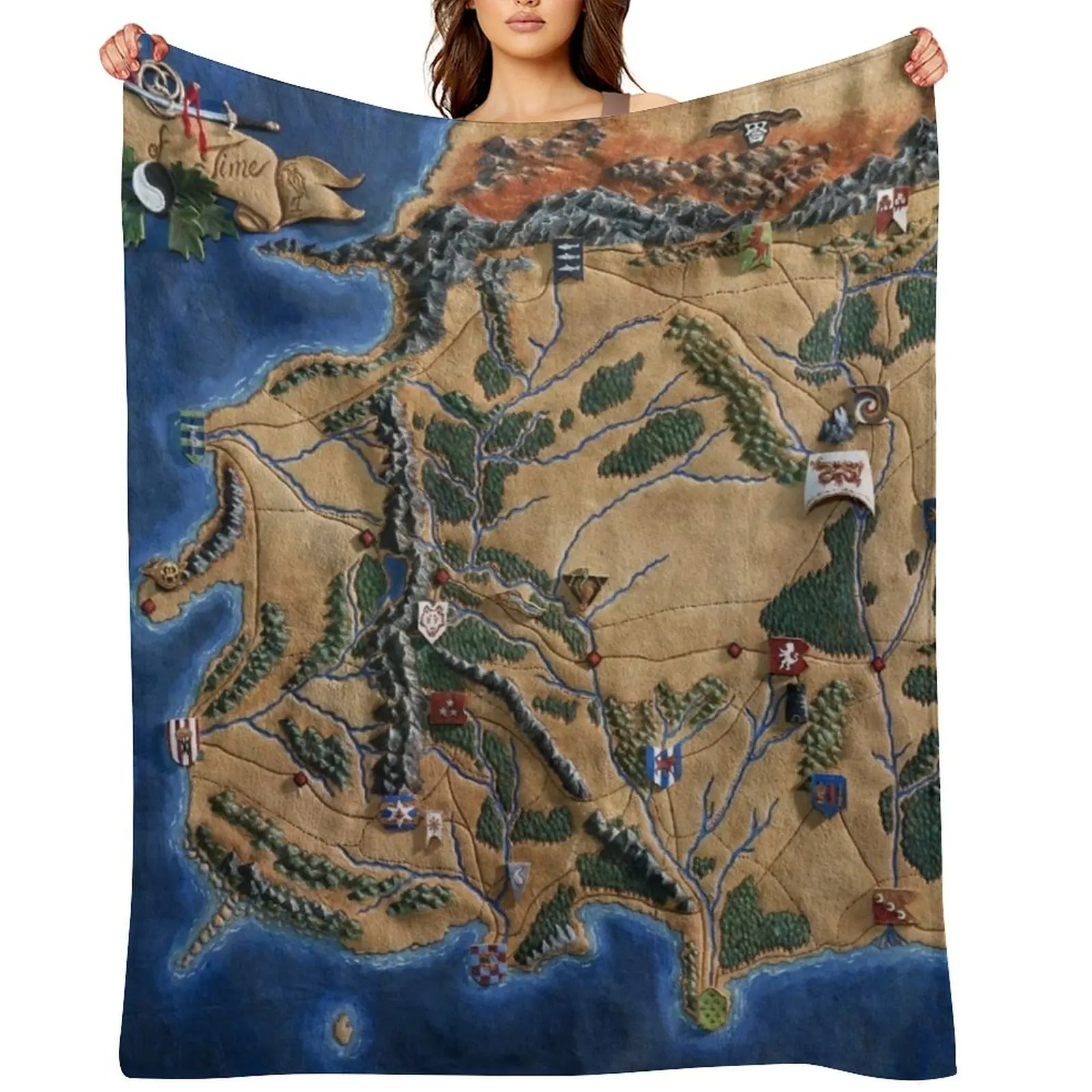 Fantasy Wheel of Time Map Throw Blanket Quilt Hair Decorative Beds bed plaid Blankets
Fantasy Wheel of Time Map Throw Blanket Quilt Hair Decorative Beds bed plaid Blankets