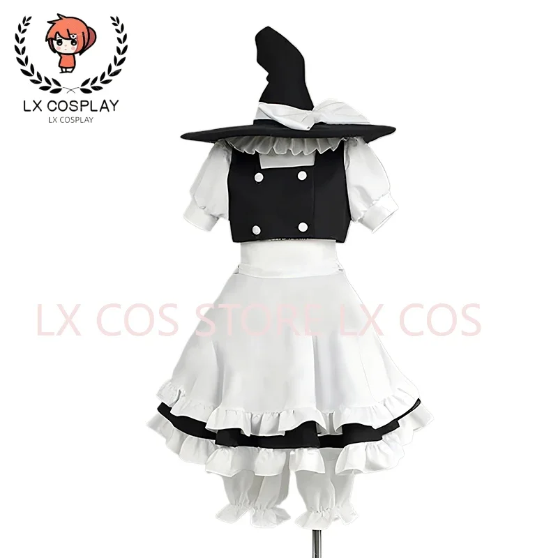 TouHou Project Kirisame Marisa Maid Dress Cosplay Full Set With Hat Costume Uniform
TouHou Project Kirisame Marisa Maid Dress Cosplay Full Set With Hat Costume Uniform
