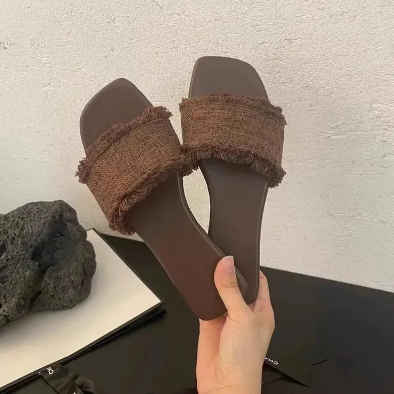 Fairy style summer retro temperament broadband Roman shoes beach shoes soft sole exposed toe buckle sandals
Fairy style summer retro temperament broadband Roman shoes beach shoes soft sole exposed toe buckle sandals