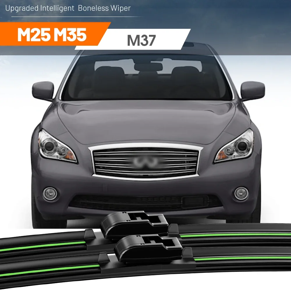 2pcs For Infiniti M25 2010-2011 M35 2006-2010 M37 2010-2014 Front Windshield Wiper Blades Windscreen Window Accessories
2pcs For Infiniti M25 2010-2011 M35 2006-2010 M37 2010-2014 Front Windshield Wiper Blades Windscreen Window Accessories