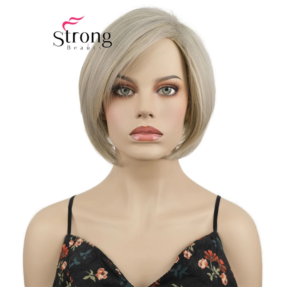 StrongBeauty Женский короткий парик Боб Пикси Синтетические парики без шапочки-основы Натуральные
StrongBeauty Женский короткий парик Боб Пикси Синтетические парики без шапочки-основы Натуральные