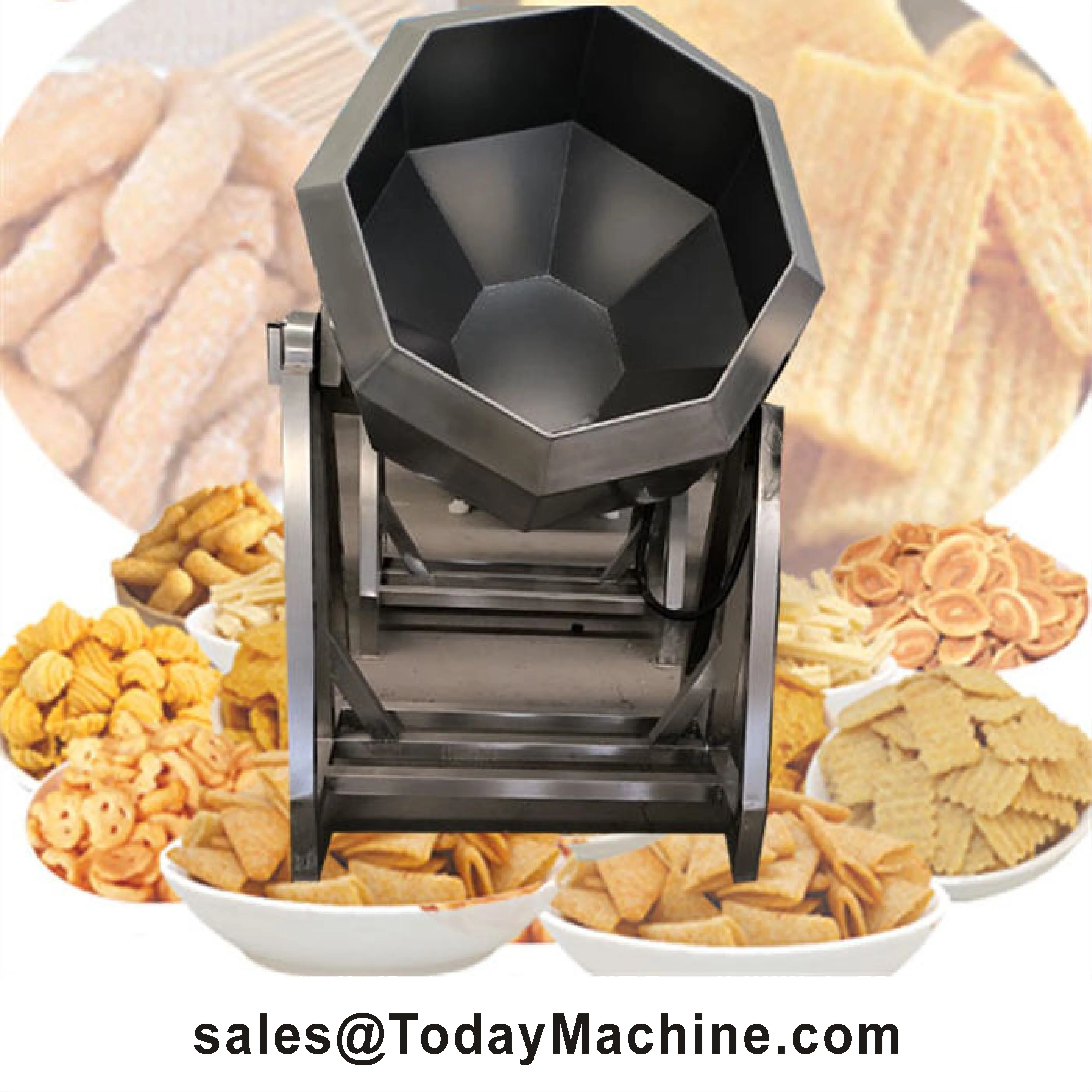Snacks Food Nut Cashew Peanut Flavoring Mixing Coating Machine Flavour Mixer
Snacks Food Nut Cashew Peanut Flavoring Mixing Coating Machine Flavour Mixer