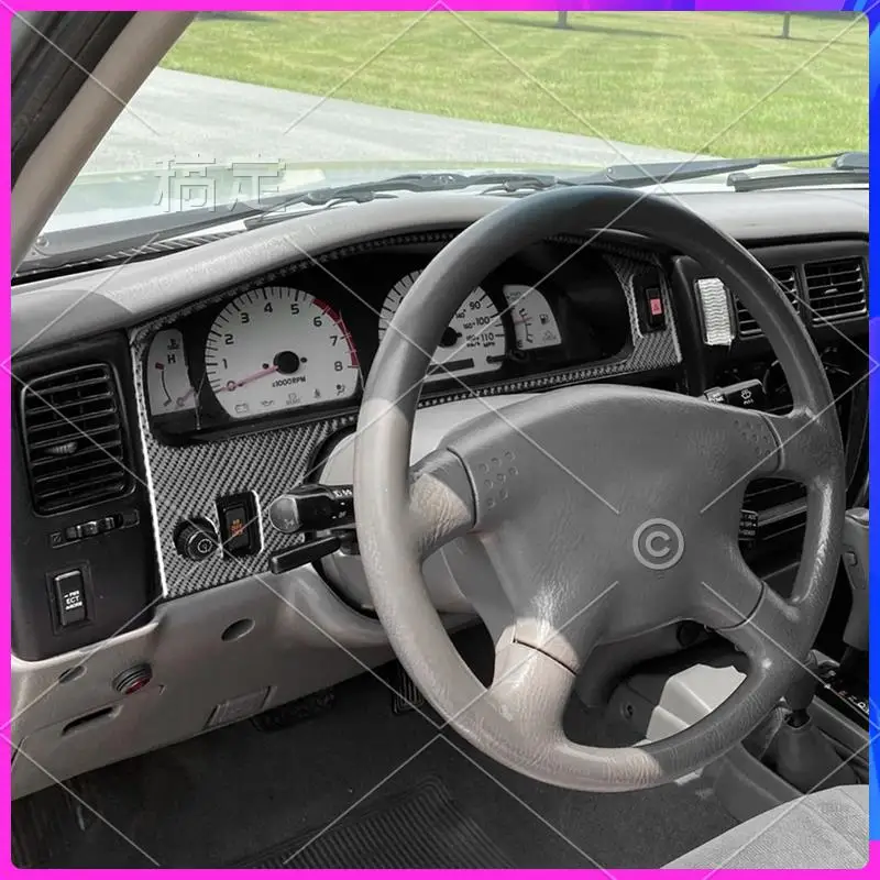 AR-Real Carbon Fiber For Toyota Tacoma 2001-2004 Dashboard Cover Speedometer Instrument Trim Sticker Interior Parts
AR-Real Carbon Fiber For Toyota Tacoma 2001-2004 Dashboard Cover Speedometer Instrument Trim Sticker Interior Parts