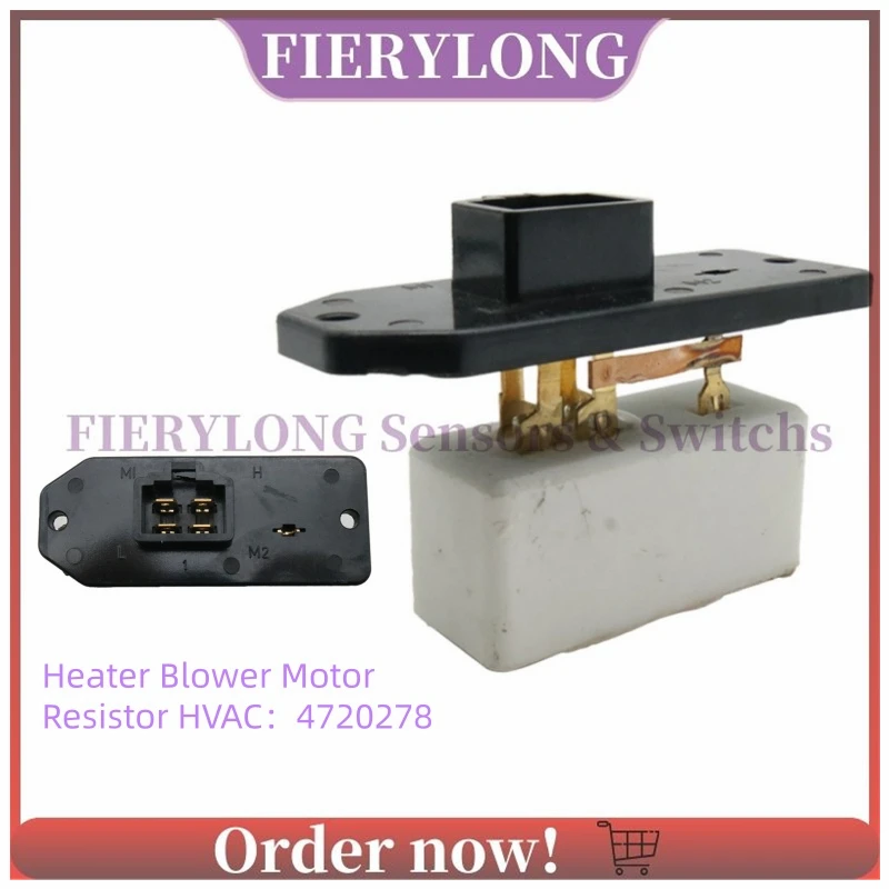 4720278 HVAC Heater Blower Fan Resistor For Dodge Ram 1500 2500 3500 Jeep Grand Cherokee 68004241AA 5012212AA 871380C010
4720278 HVAC Heater Blower Fan Resistor For Dodge Ram 1500 2500 3500 Jeep Grand Cherokee 68004241AA 5012212AA 871380C010
