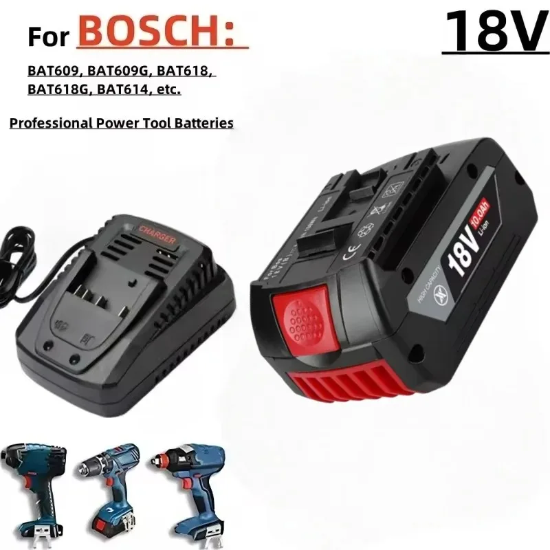 Be suitable BOSCH Authentic 18V 10Ah LITHIUM-ION BATTERY GBA 18V 10Ah 18V Professional GBA GSR GSB BAT618 BAT609 w/Fuel Guage
Be suitable BOSCH Authentic 18V 10Ah LITHIUM-ION BATTERY GBA 18V 10Ah 18V Professional GBA GSR GSB BAT618 BAT609 w/Fuel Guage