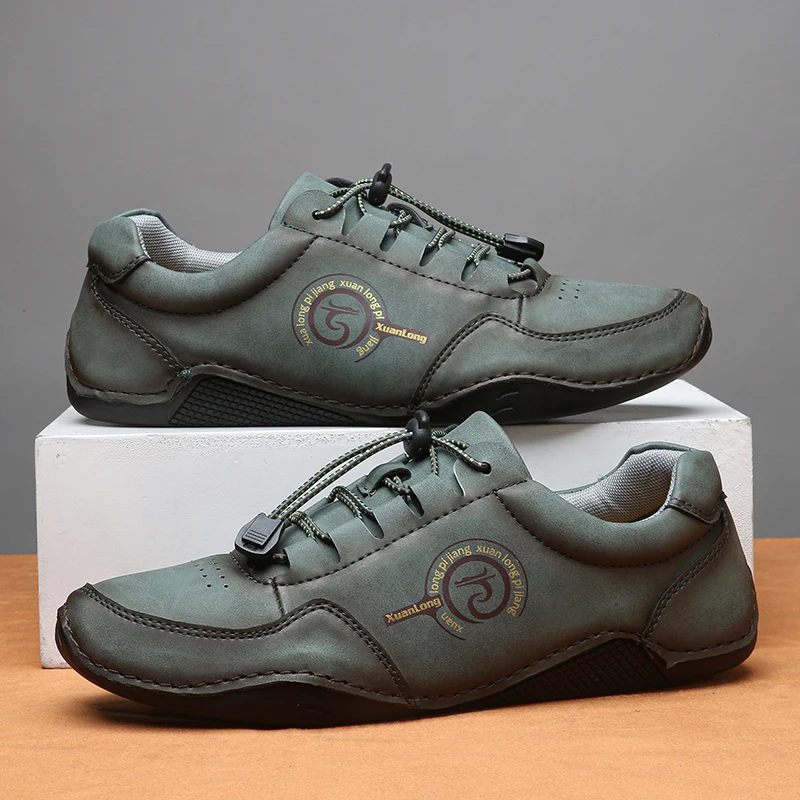 2026 New Men's Casual Loafers Soft Leather Non-slip Breathable Slip-On Shoes Fashion Outdoor Driving Sneakers for Men Plus Size
2026 New Men's Casual Loafers Soft Leather Non-slip Breathable Slip-On Shoes Fashion Outdoor Driving Sneakers for Men Plus Size