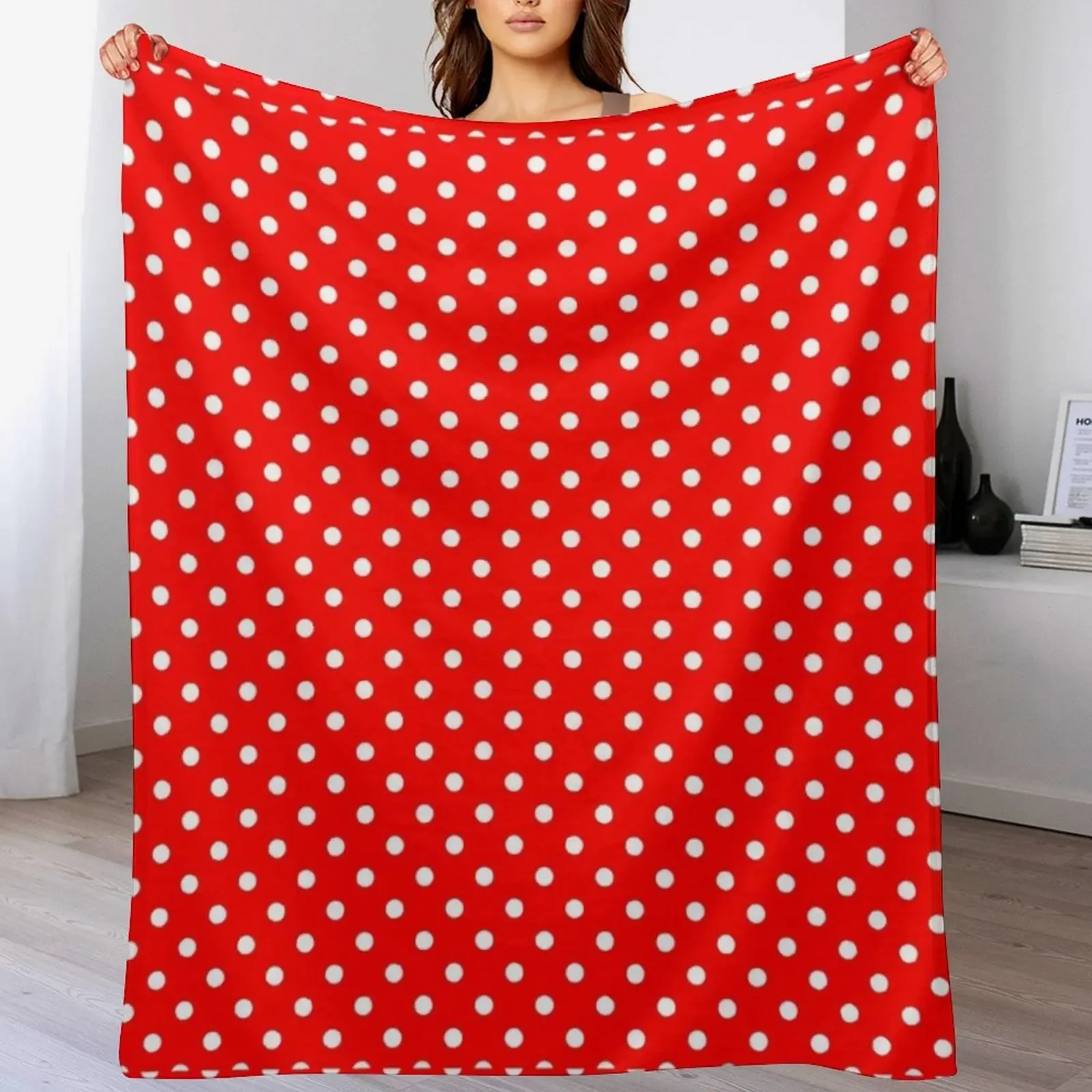 White dots Throw Blanket Fluffy Cozy Throw Blanket for Home Decor
White dots Throw Blanket Fluffy Cozy Throw Blanket for Home Decor