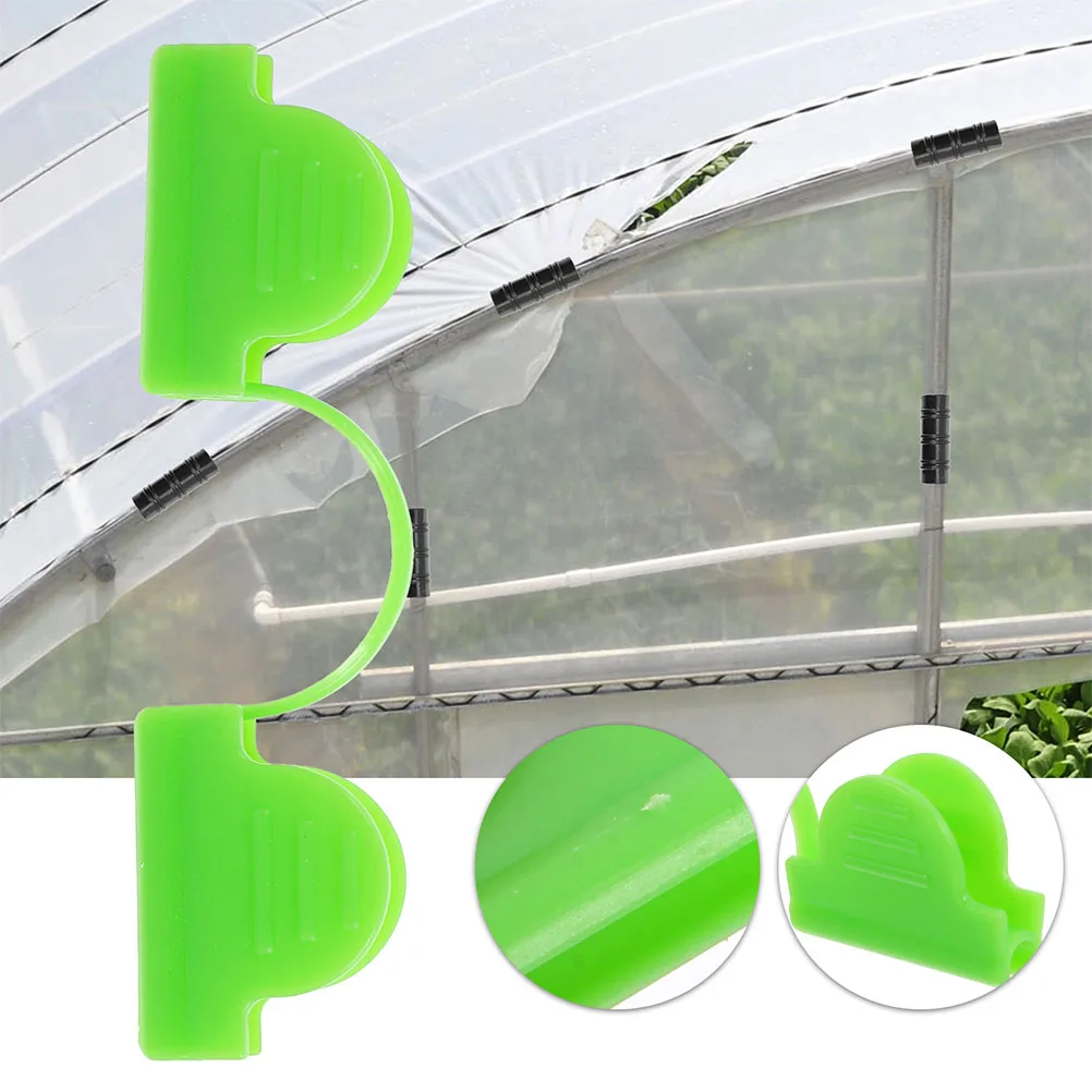 50pcs Windproof Membrane Clamp Double Headed Garden Clips Plastic Greenhouse Accessories Fixing Clamps Gardening Greenhouses
50pcs Windproof Membrane Clamp Double Headed Garden Clips Plastic Greenhouse Accessories Fixing Clamps Gardening Greenhouses