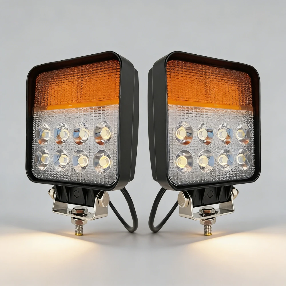 1 Pair Forklift LED Work Light 12V - 80V Headlights For Loader Tractor Turn Signal Excavator Lamp Flood Lighting Max 30W
1 Pair Forklift LED Work Light 12V - 80V Headlights For Loader Tractor Turn Signal Excavator Lamp Flood Lighting Max 30W
