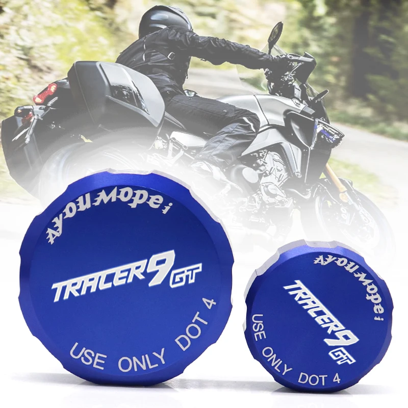For Yamaha Tracer 9 gt 9gt TRCAER9GT 2021 2022 Tracer9 gt Motorcycle Front Rear Cylinder Cap Brake Fluid Reservoir Cover Sock
For Yamaha Tracer 9 gt 9gt TRCAER9GT 2021 2022 Tracer9 gt Motorcycle Front Rear Cylinder Cap Brake Fluid Reservoir Cover Sock