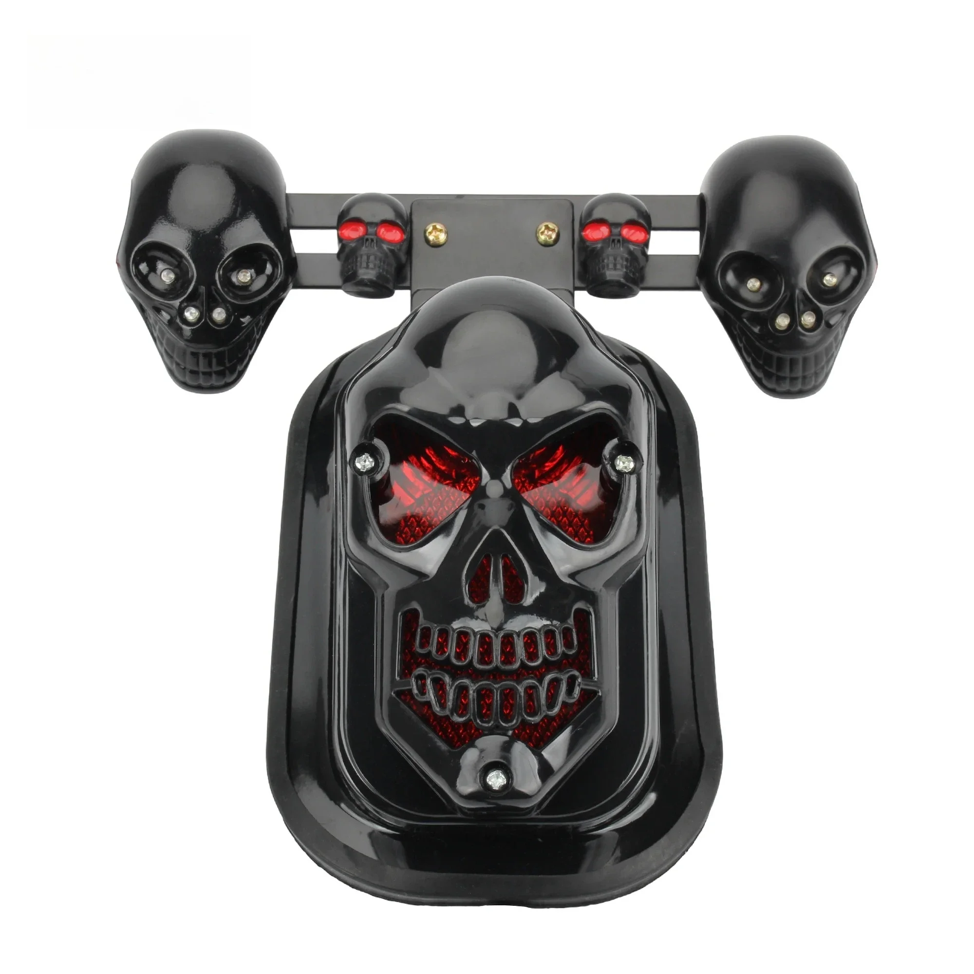 Motorcycle Brake Light Motorbike License Plate Lamp 12V LED Skull Rear Light For Harley Honda Kawasaki BMW Yamaha Benelli
Motorcycle Brake Light Motorbike License Plate Lamp 12V LED Skull Rear Light For Harley Honda Kawasaki BMW Yamaha Benelli
