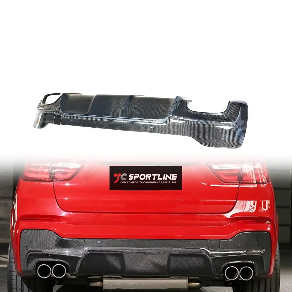 Диффузор заднего бампера из углеродного волокна для BMW X4 F26 xDrive35i M-Sport 2014-2018
Диффузор заднего бампера из углеродного волокна для BMW X4 F26 xDrive35i M-Sport 2014-2018