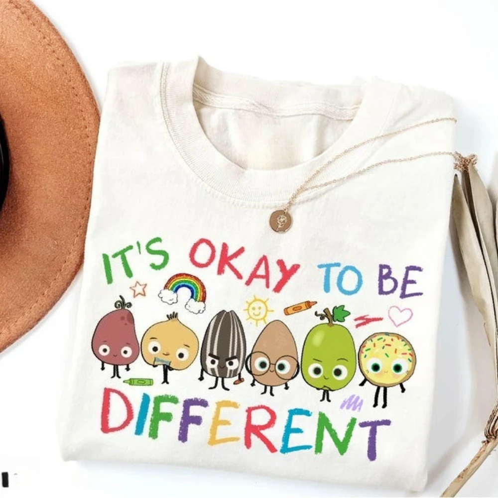 It's Okay To Be Different Shirt Autism Awareness Tee Teacher Autism Tshirt The Good Egg Sweatshirt Women Daily Life Casual Tops
It's Okay To Be Different Shirt Autism Awareness Tee Teacher Autism Tshirt The Good Egg Sweatshirt Women Daily Life Casual Tops