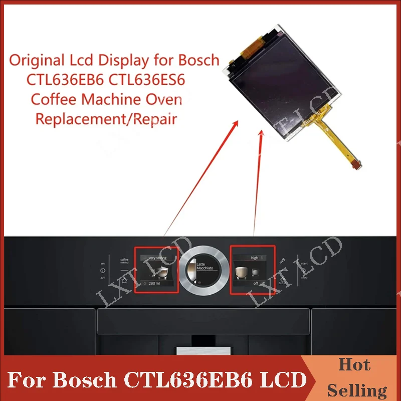 New Original Screen Oled LCD With Touch Screen Display For Bosch CTL636EB6 CTL636ES6 Coffee Machine Oven Replacement/Repair
New Original Screen Oled LCD With Touch Screen Display For Bosch CTL636EB6 CTL636ES6 Coffee Machine Oven Replacement/Repair