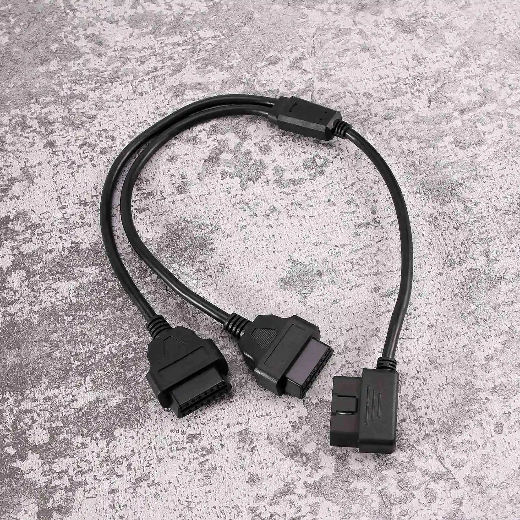 50Cm Y Style OBD 2 OBDII Adapter Splitter Cable Male To Dual Female OBD2 Diagnostic-Tool Car Connector Cable
50Cm Y Style OBD 2 OBDII Adapter Splitter Cable Male To Dual Female OBD2 Diagnostic-Tool Car Connector Cable