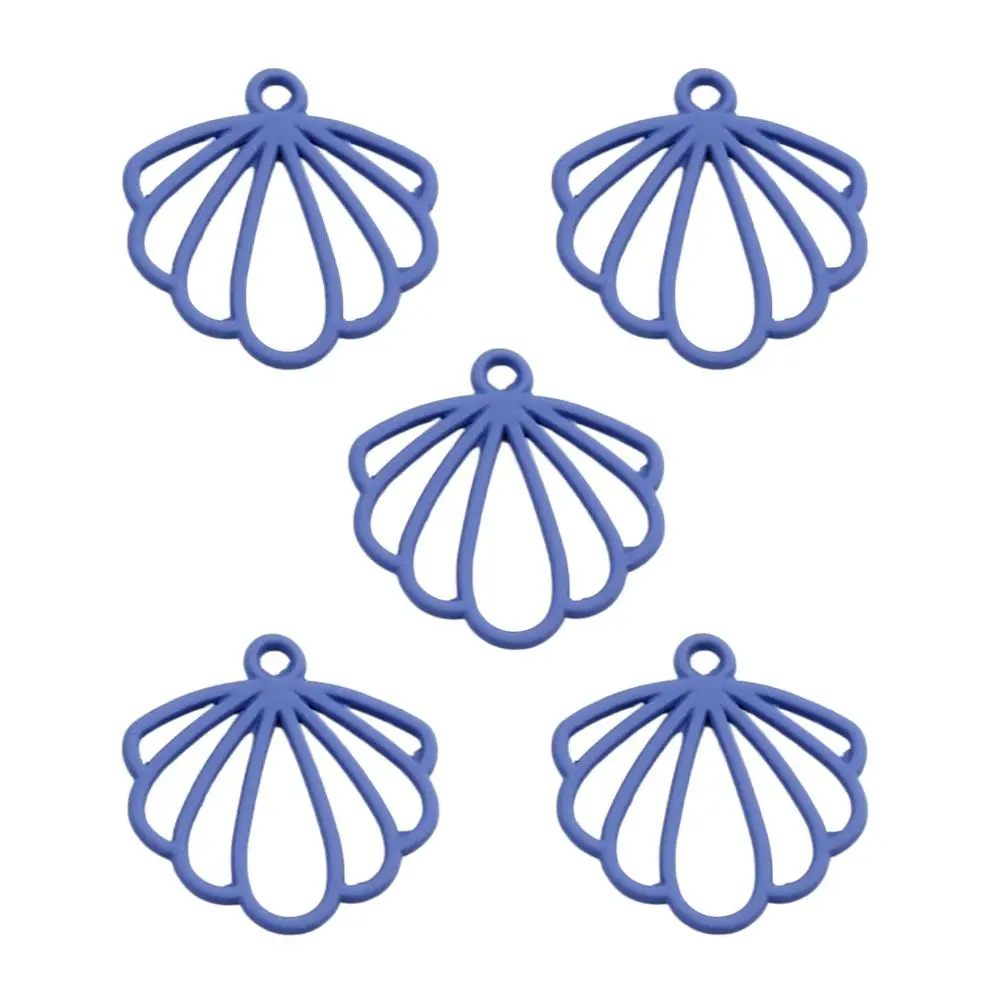 5Pcs High Quality 21×20mm Scallop Pendant Hollow Out Zinc Alloy Scallop Charms Cute Flat DIY Jewelry Earring Making Accessories 
5Pcs High Quality 21×20mm Scallop Pendant Hollow Out Zinc Alloy Scallop Charms Cute Flat DIY Jewelry Earring Making Accessories