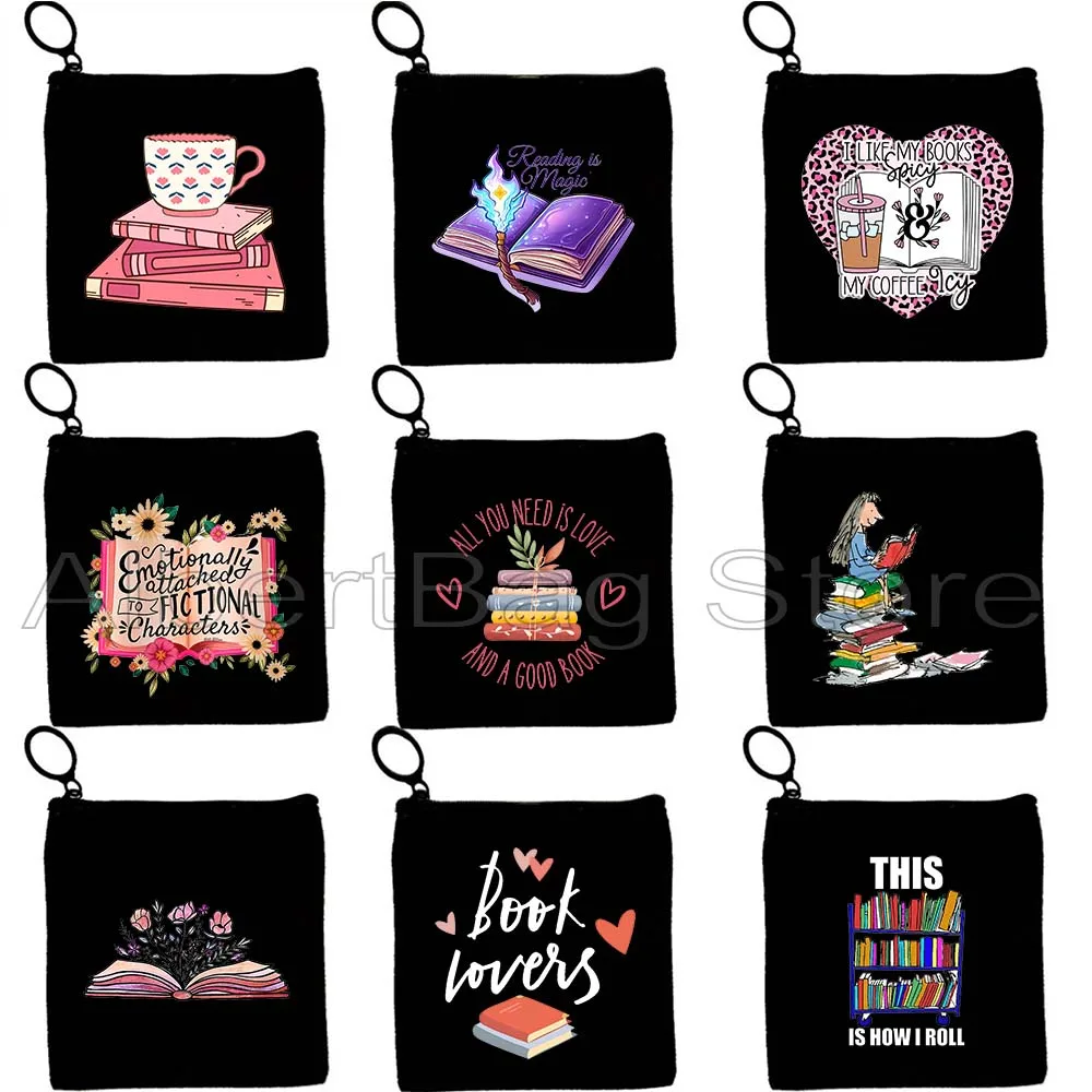 Aesthetic Floral Books Lover Gifts Canvas Coin Purse Bookish Quotes Flowers Coffee Reading Bookstack Key Case Bag Wallet Pouch
Aesthetic Floral Books Lover Gifts Canvas Coin Purse Bookish Quotes Flowers Coffee Reading Bookstack Key Case Bag Wallet Pouch