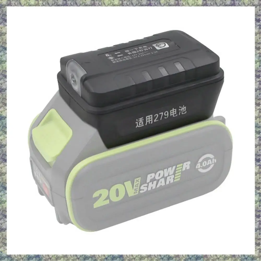 WON Adapter LED Light Lamp Flashlight Torch USB Mobile Phone Charger For Worx Green Wide 5 Pin Socket 18V 20V Li- Battery
WON Adapter LED Light Lamp Flashlight Torch USB Mobile Phone Charger For Worx Green Wide 5 Pin Socket 18V 20V Li- Battery
