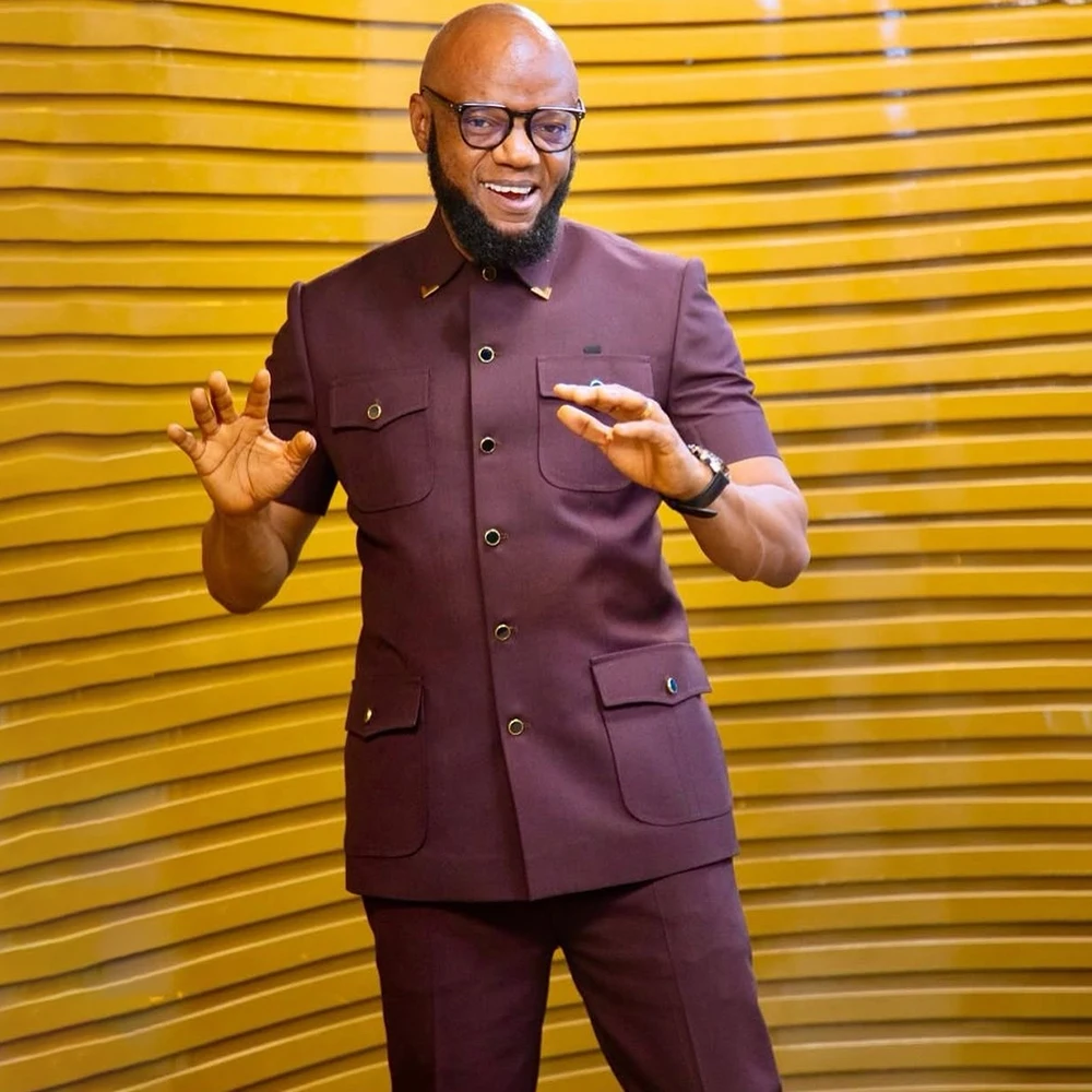 Elegant Solid Color Men's Suits Customzied Wedding Full Sets Luxury Single Breasted Stand Lapel 2 Piece Jacket Pants Clothing
Elegant Solid Color Men's Suits Customzied Wedding Full Sets Luxury Single Breasted Stand Lapel 2 Piece Jacket Pants Clothing