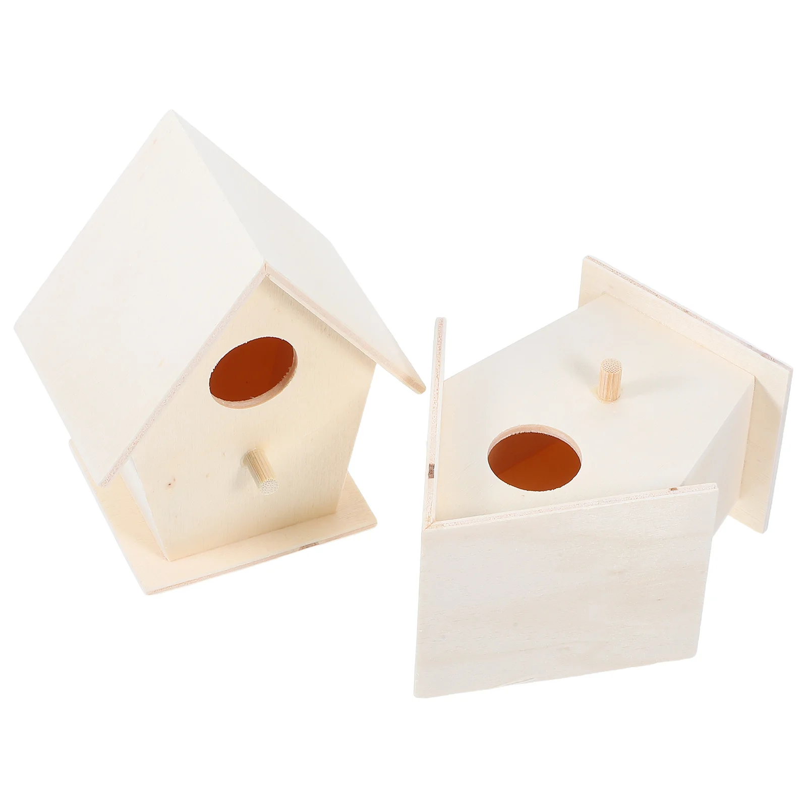 2Pcs Wooden Birdhouse Kit Unfinished DIY for Outdoor Hanging Small Unpainted Bird Feeder House Garden Decor Kids Crafts Projects
2Pcs Wooden Birdhouse Kit Unfinished DIY for Outdoor Hanging Small Unpainted Bird Feeder House Garden Decor Kids Crafts Projects