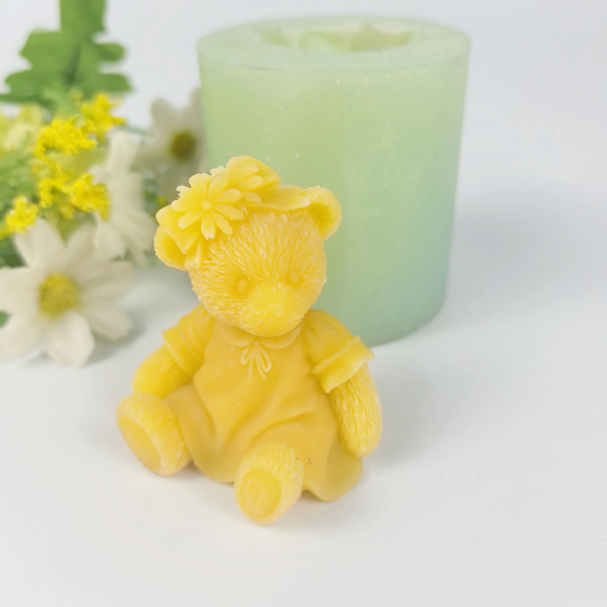 3D Animals Moulds Silicone Mold Sitting Little Bear Baby Girl Candle Soap Molds Wedding Birthday Clay Resin Mould DW0587
3D Animals Moulds Silicone Mold Sitting Little Bear Baby Girl Candle Soap Molds Wedding Birthday Clay Resin Mould DW0587