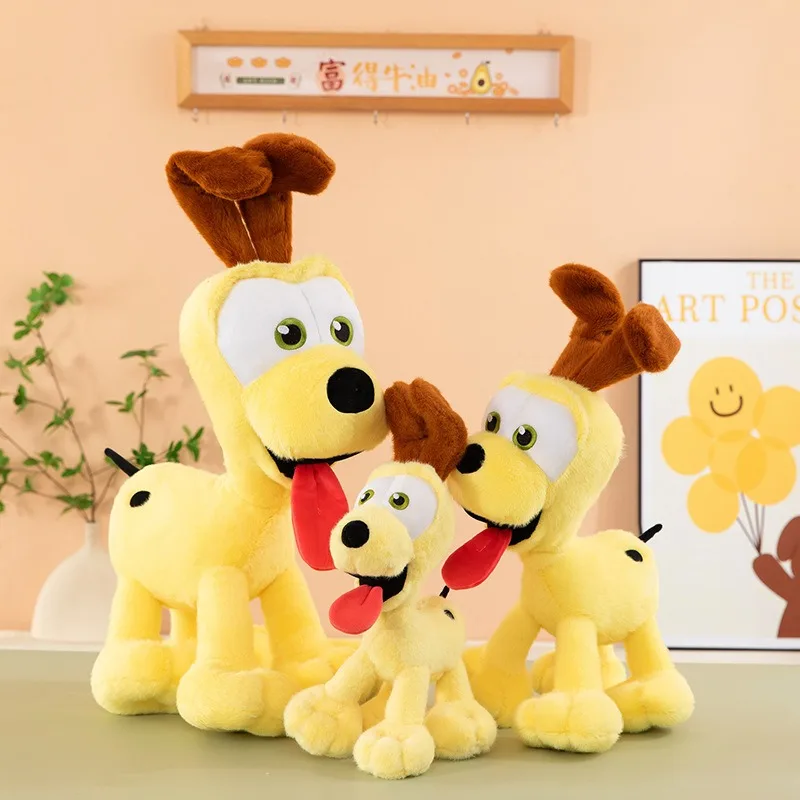30 см Милая плюшевая игрушка Гарфилд и Оди, коротковорсовая мягкая игрушка-подушка, коллекционная модель, подарок, украшение для комнаты
30 см Милая плюшевая игрушка Гарфилд и Оди, коротковорсовая мягкая игрушка-подушка, коллекционная модель, подарок, украшение для комнаты