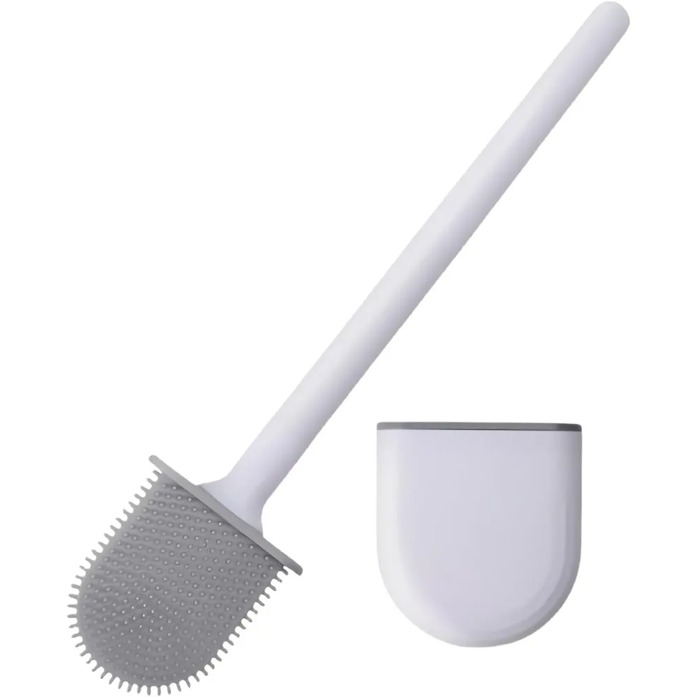 Silicone Toilet Brush,Toilet Bowl Brush,Toilet Brush and Holder Set,Rv Toilet Cleaner Brush Wall Mounted for Bathroom,RV Travel Trailers and Campers
Silicone Toilet Brush,Toilet Bowl Brush,Toilet Brush and Holder Set,Rv Toilet Cleaner Brush Wall Mounted for Bathroom,RV Travel Trailers and Campers